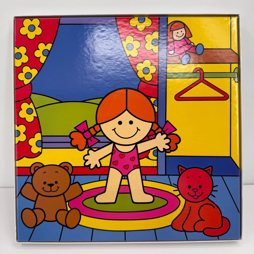 Vintage My First Colorforms COMPLETE Miss Weather Dress Up‎ Set Ages 3-6 2011